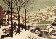BRUEGHEL, Pieter the Younger The Hunters in the Snow painting